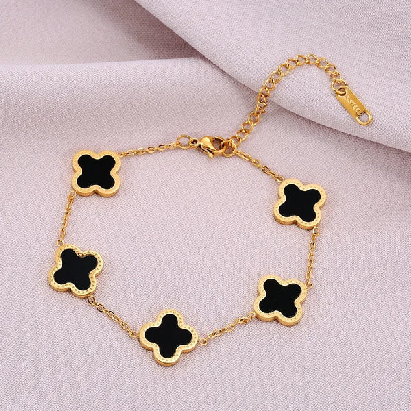 Four Leaf Clover Braclet - PecknBuy