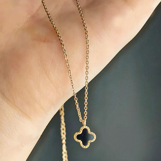 Black Clover Necklace